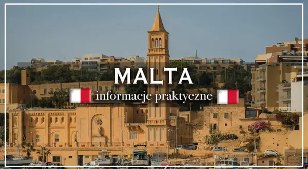 Malta: praktyczne informacje o podróży, w tym o walucie euro. Widok na port z budynkami i łodziami.