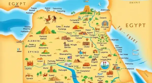 Gdzie leży Egipt? Mapa, kurorty i praktyczne wskazówki dla turysty