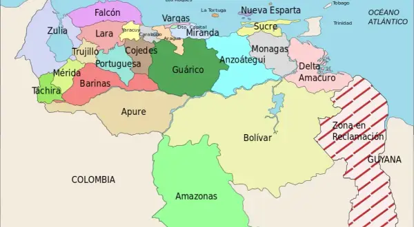 Wenezuela gdzie leży? Mapa, sąsiedzi, Karaiby i kontekst 2026