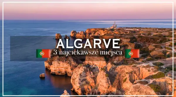 Malownicze klify i turkusowe morze na wybrzeżu Algarve. Idealne miejsce na niezapomniane wakacje w Portugalii.